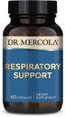 Dr. Mercola Respiratory Support Dietary Supplement, 30 Servings (60 Capsules), Antioxidante &amp; Immune Support, Non GMO, Soy Free, Gluten Free