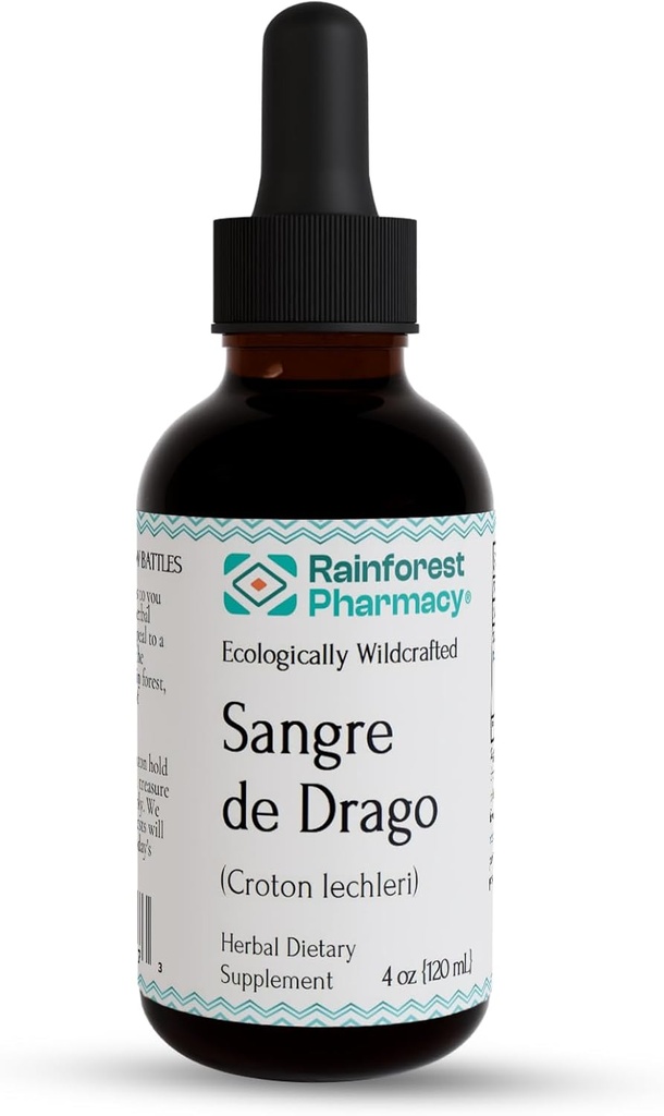 Sangre de Drago (o grado) Líquido de Sangre del Dragón peruano (4oz)