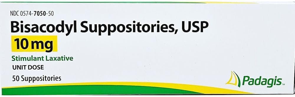 Supositorios 10 Mg - 50 Cuenta