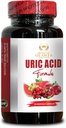 URIC Acid Support - Uric Acid Support Fórmula, Ingredientes de alta potencia, Uric Acid Flush, Support Joint Healthy Supplement - 1 Bottle 60 Capsules
