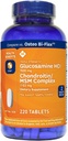 Member's Mark Triple Strength Glucosamine 1500mg & Chondroitin MSM 1288mg Tablets (1 bottle (220 tablets))