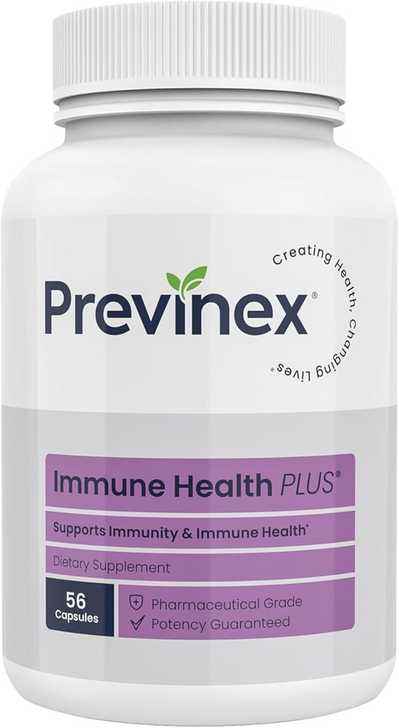 Immune Health Plus - Advanced Immune Defense with 9-in-1 Powerful Blend of Vitamin C, Vitamin D3, Zinc, Elderberry, Organic Maitake, Shiitake & Reishi Mushrooms, Beta Glucans – Immune Supplement