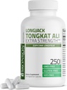 Bronson Longjack Tongkat Ali Extra Strength, 250 cápsulas vegetarianas