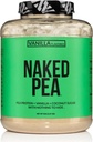 NAKED Pea - Vanilla Pea Protein - Pea Protein Isolate de Granjas Norteamericanas - 5lb Bulk, Planta Basada, Vegetariano & Vegan Protein. Easy to Digest, Non-GMO, Gluten Free, Lactose Free, Soy Free