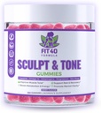 Sculpt " Tone Gummies for Women 40+ peru Creatine, Magnesium, Tart Cherry " Sea Moss ← Peri-Menopause Support, Energy " Post-Workout Recovery ← 150 Vegan Gummies