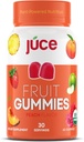 Juce Fruit Gummies with Peach Flavor - Superfood Gummies Delights for Optimal Health Por Terra Kai Organics