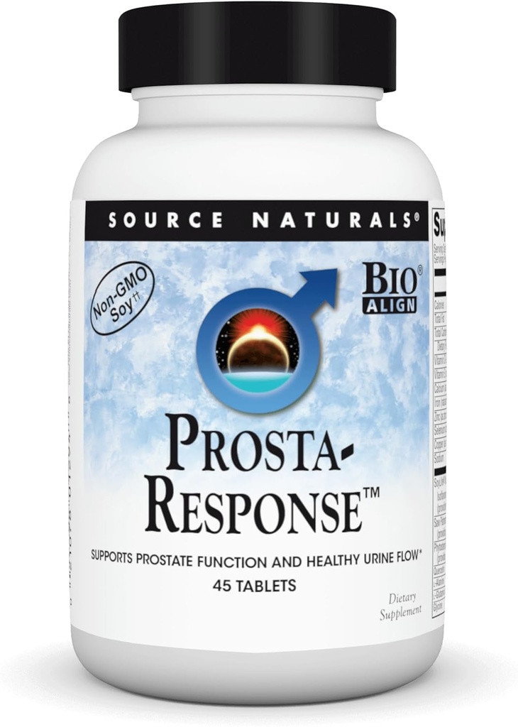 Source Naturals Prosta-Response - Supports Prostate Function and Healthy Urine Flow* - 45 Tablets