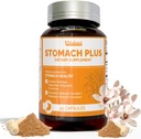Stomach Plus-for Stomach, Gastritis, Stomach Reparación de Lining, Reflujo ácido, acidez, indigestión, con Galangal, Dong Quai, Cinnamon &amp; Magnolia-45 Capsules