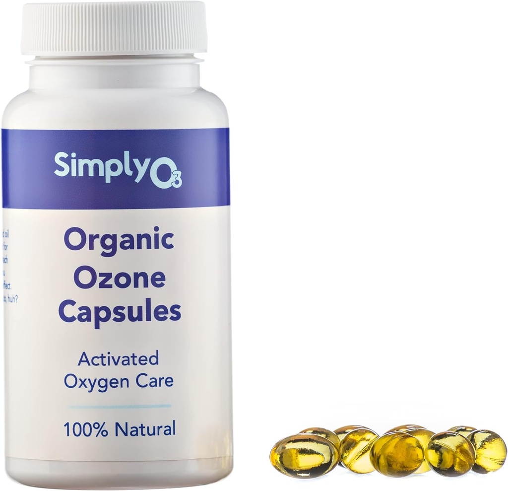 Pure Organic Ozonated Olive Oil Capsules 120 Count 2 Month Supply