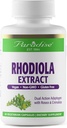 Herbs Paradise Rhodiola Extract 500mg, Super Potent Antioxidant, Ultra Pure, Vegan, Non-GMO, Gluten Free, 60 cápsulas vegetarianas