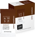 Soylent Snack Mini Protein Bares - Chocolate Brownie, 1g de azúcar, Protein Bares, Gluten Free, 6g de Vegan Energy - 24 cuentan