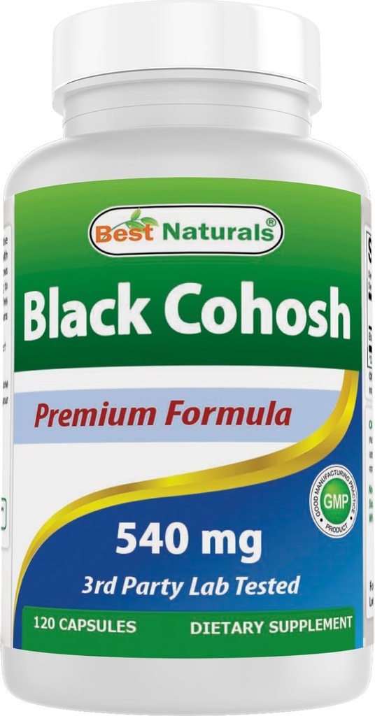 Mejores Naturales Cohosh Negro 540 mg 120 cápsulas