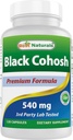Mejores Naturales Cohosh Negro 540 mg 120 cápsulas