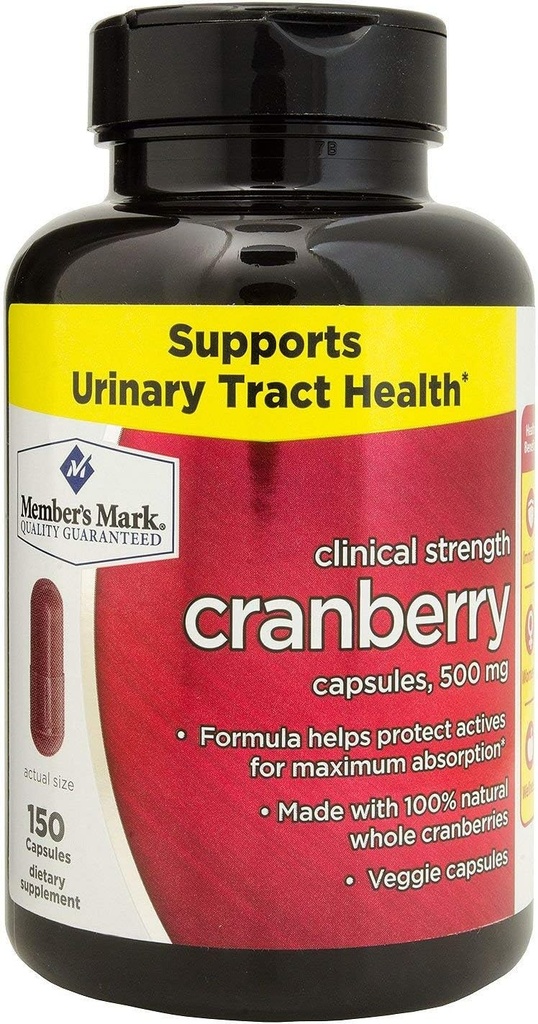 Miembros Mark Clinical Strength Cranberry, 500mg