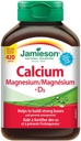 Magnesio de calcio Jamieson con tabletas de vitamina D3, 420 caplets