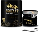 Shilajit puro Himalayan orgánico Shilajit Resin Suplemento- Gold+ Grado con 85+ Minerales Trace con 75% Ácido Fulvico, Energía Global &amp; Apoyo Inmunitario, Shilajit Puro para Mujeres, 65g
