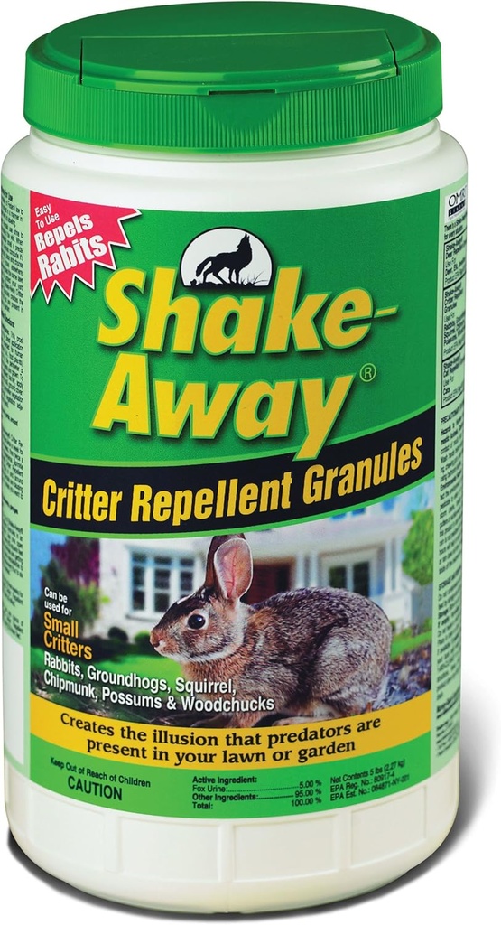 Shake Away 5006258 Fox Urine Granules, 5 libras