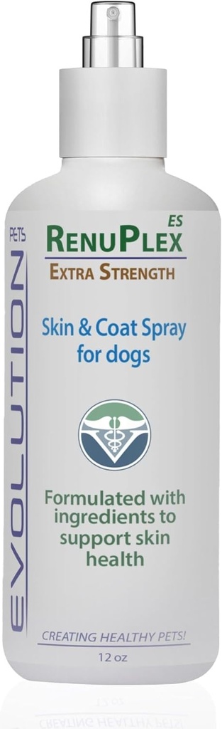 Extra Strength Dog Skin &amp; Coat Spray – Apoya Alivio de Itching, Hotspots, y Problemas de piel irritados en perros