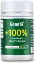 L-Ergothioneine Suplemento, 30mg(EGT)/Serving, 6X Ergothioneine Mushroom Extracto Suplementos Longevidad, Apoyo Inmunitario, Salud del Corazón &amp; Suplemento Cerebro, Pruebas de laboratorio, Hecho en EE.UU., 60 Servimientos