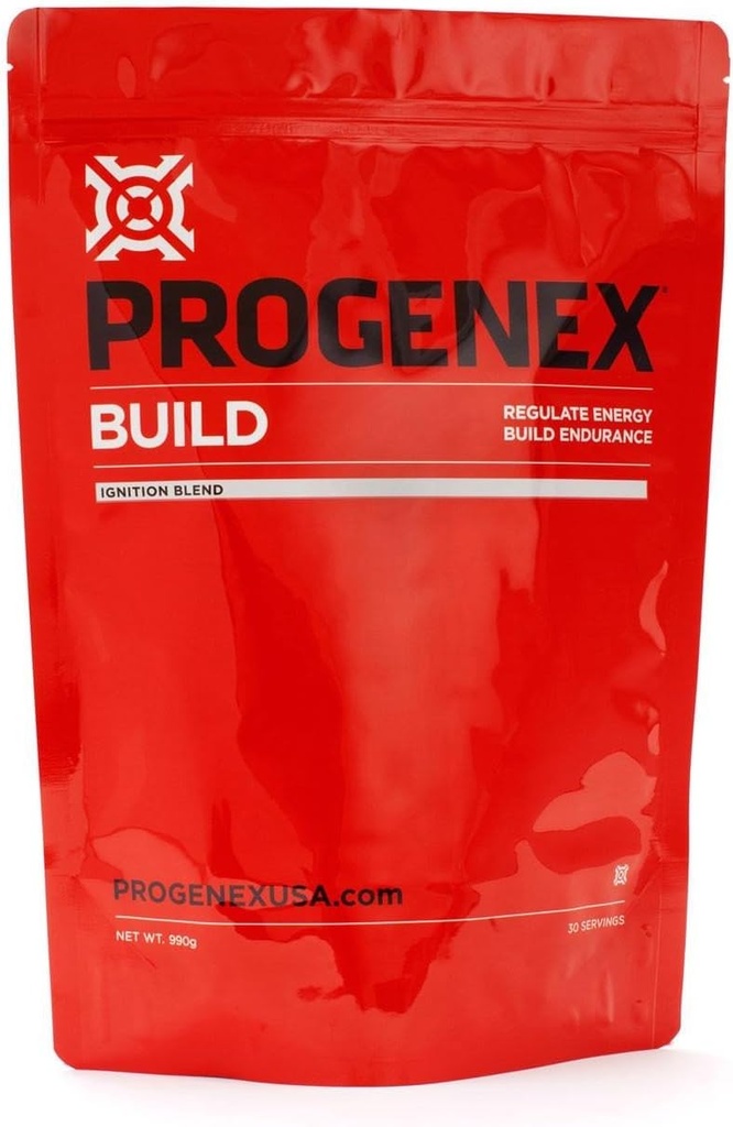 Progenex® Build ← Carbohydrate Energy, Endurance and Recovery Supplement ← Glycogen All-Natural y Maltodextrin Powder Drink Mix para Hombres y Mujeres