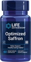 Ampliación de vida Optimizada Saffron, Saffron Extract, Saffron Supplement That Helps You Fight El impulso a Snack, Non-GMO, Gluten-Free, Vegetarian, 60 cápsulas vegetarianas
