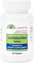 GeriCare Probiotic Lactobacillus, Support Digestive Health, Dietary Supplement Tablets, 50 Count (Pack of 1)