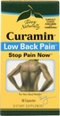 Terry Naturalmente Curamin Baja Dolor de Atrás - 60 cápsulas Vegan - Suplemento de Alivio dirigido, soporta cartílago saludable &amp; Comfort - No Gluten-Free - 20 Actuaciones