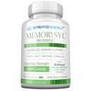 MemorySyl - Suplemento de Boosting de Memoria - Mejorar el enfoque y la concentración - Proteger contra el Decline Cognitivo - con Mane y BioPerine de León - 60 cápsulas - Vegan