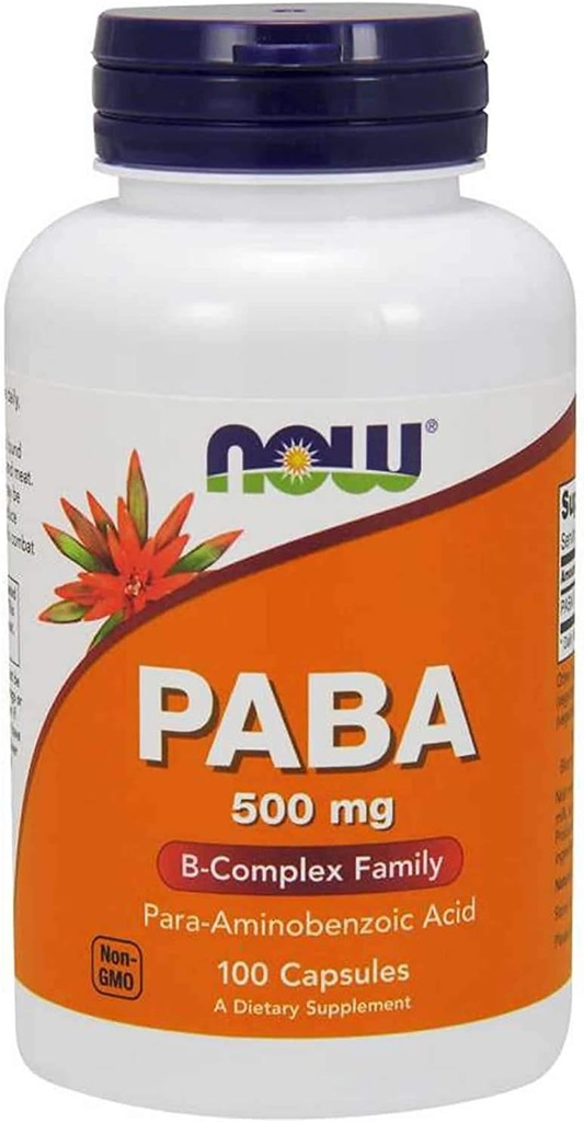 PABA 500mg 100 cápsulas (Pack of 2)