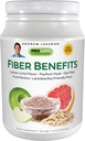 ANDREW LESSMAN Fiber Benefits Powder 120 Servings - Lemon-Lime, Gentle, Natural Soluble/Insoluble Fiber, promueve la regularidad, limpieza. Psyllium Husk, Oat, Apple, Grapefruit, Guar Gum, Probiotics