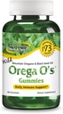 NORTH AMERICAN HERB &amp; SPICE Orega O's - 60 Gummies with Wild Mountain Oregano &amp; Black Seed Oil - Non-GMO - 30 Servings