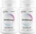 Cápsula ultraprobiótica de Slimbiosys - Pre " Probióticos para Hombres de Mujeres - Apoya tu microbioma (2 Pack, Slimbiosys)