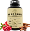 Berberine Supplement, Berberine 1200 Mg – Berberine HCL & Ceylon Cinnamon for Women &amp; Hombre – Berberine Capsules Supports Healthy Immune System &amp; Weight Management