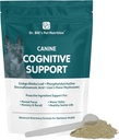 Apoyo Cognitivo Canino del Dr. Bill tóxico Apoyo Memoria Suplemento Multivitamínico para Perros tóxico Contiene Gingko Biloba, L-Carnosina, Vitamina B-12, L-Glutamina, L-Tyrosine y DHA para Perro Adulto y Senior