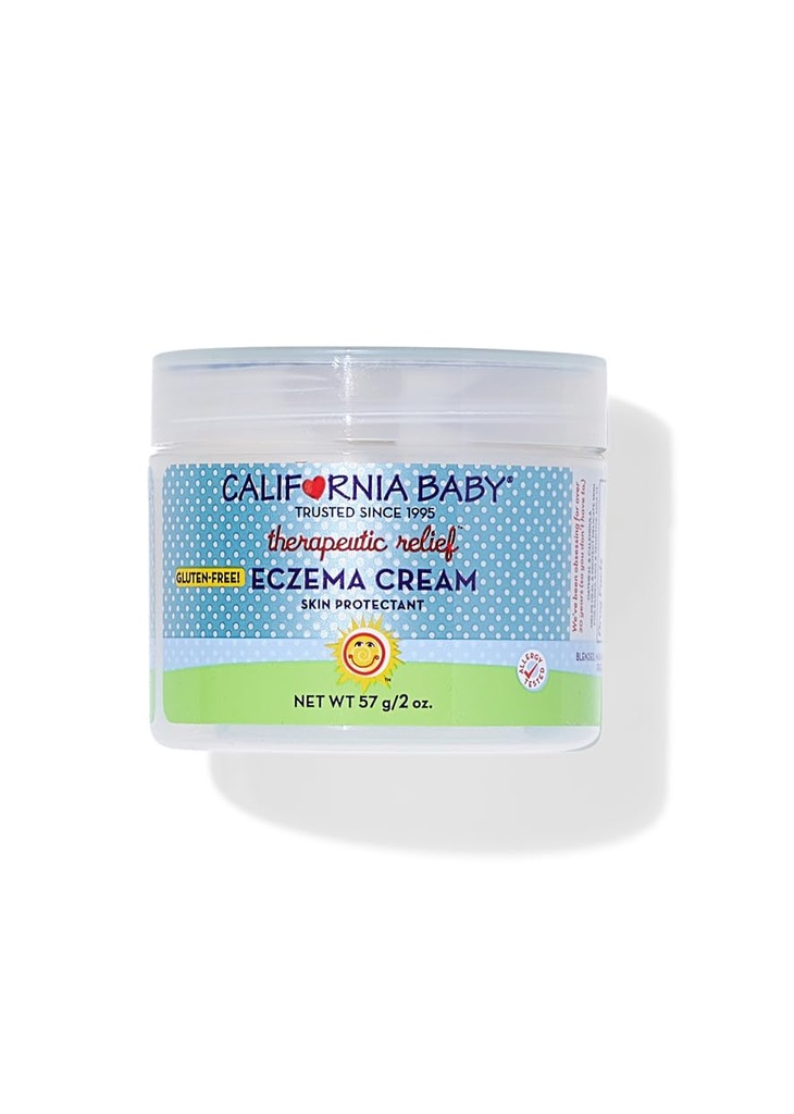 California Baby Eczema Cream | Steroid-Free Eczema Treatment | Colloidal Oatmeal + Aloe Vera | Soothing Eczema Lotion For Kids + Adults | 57 g / 2 oz.