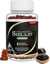 Shilajit Gummies, Pure Himalayan Shilajit Gummies for Men, Formula with Rhodiola Rosea, Ginseng Root, Chaga, Vitamina D, Support Energy, Immune & Brain Health, Non-GMO, Vegan, 60 Conde