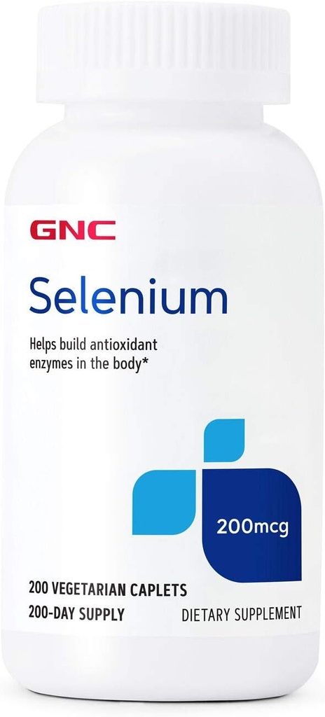 GNC Selenium 200mcg. Essential Mineral, 200 Tablets