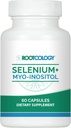 Rootcology by Dr. Izabella Wentz TEN Selenium + Myo-Inositol ANTE Full Blend to Promote Hormone Balance and Immune System Health ← 60 Capsules