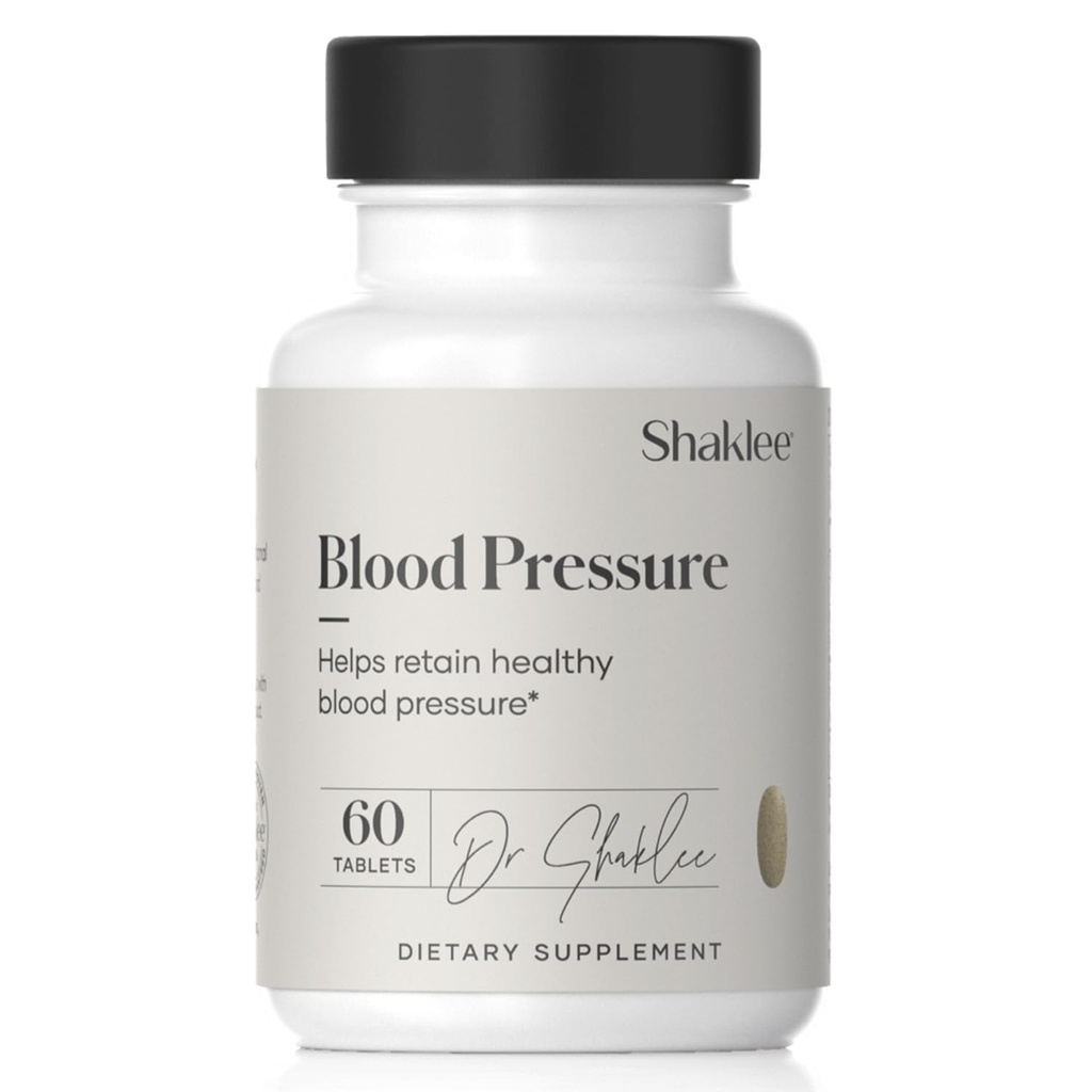 Shaklee - Presión de la sangre - apoya la circulación saludable, promoviendo los vasos sanguíneos óptimos y el bienestar vascular - 60 tabletas