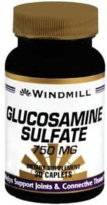 Windmill GLUCOSAMINE SULFATE 750MG 30 cápsulas