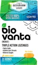Biovanta Natural Ingredients Sugar-Free Lozenges for Cough, Cold and Sore Throat, 24 Lemon Honey Throat Lozenges