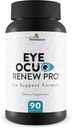 Ocuo Renew Pro - Eye Health Support - Promote Healthy Vision Day & Night with Vision Supplements - Help Reduce Eye Strain, Eye Pressure, Blurred Vision with Pro Vision Vitamins, Minerals, & Herbs