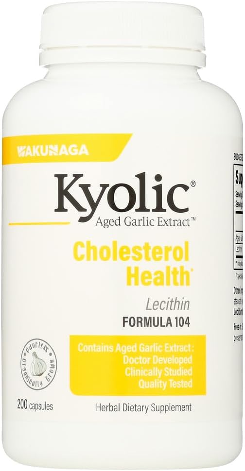 Kyolic #104 Ajo Ext W/Lecithn 200 Cap