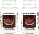 Supreme Nutrition Reishi Supreme, 90 Pure Reishi Mushroom Vegetarian Capsules ← 2 Pack