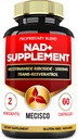 2in1 Supplement with Nicotinamide Riboside & Resveratrol - 60 Capsules for 30 Days