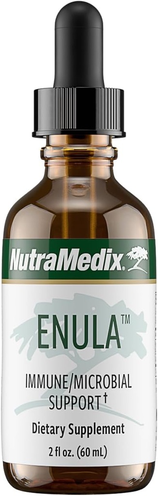 NutraMedix Enula Liquid Drops for Antioxidant & Immune Support - Elecampane Root " Jalap Root Extract to Promote Healthy Immune Defense - Bioavailable Herbal Supplement (2oz / 60ml)