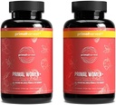 Vitamina A, Vitamina C, Vitamina D y E, Vitamina B12, B6, Biotina, Suplementos Zinc, 60 cápsulas (Mujeres 2 Pack)