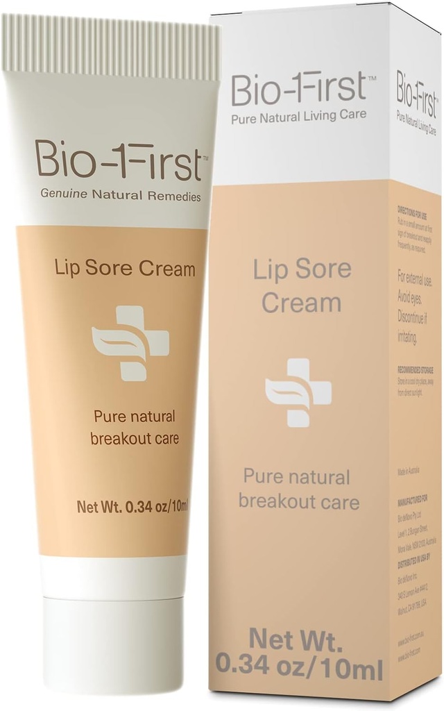 Lip Sore Cream Rapid Response Cold Sore Solution All Natural Manuka Oil - Blister & Itch Relief Cream - Vegan - Gluten Free - Skin Care - Lip Care Products - Citrus Aroma - 10ml