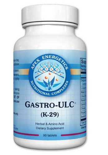 90ct (K-29) Apoyos La mucosa gástrica Lining y Barrera intestinal con una Fórmula de base de Licorice y L que incorpora flavonoides clave y fitonutrientes